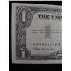 Image 2 : Series 1957 B One Dollar Silver Certificate Error Note w/ Misaligned Dies