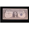 Image 1 : Series 1957 B One Dollar Silver Certificate Error Note w/ Misaligned Dies