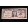 Image 1 : Series 1957 B One Dollar Silver Certificate Error Note w/ Misaligned Dies