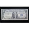 Image 1 : Series 1957 B One Dollar Silver Certificate Error Note w/ Misaligned Dies