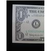 Image 2 : Series 1963 A One Dollar Federal Reserve Note w/ Misaligned Dies
