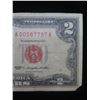 Image 4 : Series 1963 Two Dollar United States Note w/ Misaligned Dies