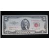 Image 1 : Series 1953 C Two Dollar United States Note w/ Misaligned Dies