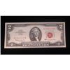 Image 1 : Series 1963 Two Dollar United States Note w/ Misaligned Dies