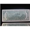 Image 13 : Qty 5 Two Dollar 1976 Federal Reserve Notes
