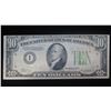Image 1 : Series 1934 Ten Dollar Federal Reserve Note w/ Misaligned Dies