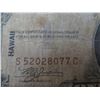 Image 6 : Series 1935 A One Dollar Silver Certificate Hawaii Currency Error Note w/ Misaligned Dies