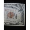Image 4 : Series 1934 A Ten Dollar Federal Reserve Note Hawaii Currency w/ Misaligned Dies