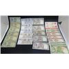 Image 1 : Qty Approx. 25 Collectible Thai Bank Note Baht Misc Value