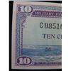 Image 2 : Series 681 Military Payment Certificate Ten Cents