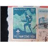 Image 11 : Qty Approx. 10 Collectible Stamps: Gold Coast, RF, Philippines, Viet-Nam, US Postage Misc Value, etc