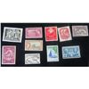 Image 1 : Qty 10 Collectible Stamps: Magyar, Trinidad & Tobago, Espana, Bahamas, US Postage Misc Value, etc