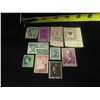 Image 12 : Qty 10 Collectible Stamps: Jamaica, Korge, Polska, Uruguay, Belgique, Nederland, etc