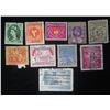 Image 1 : Qty 10 Collectible Stamps: Queen Elizabeth, Palestine, Ceylon, Panama, Brasil, etc