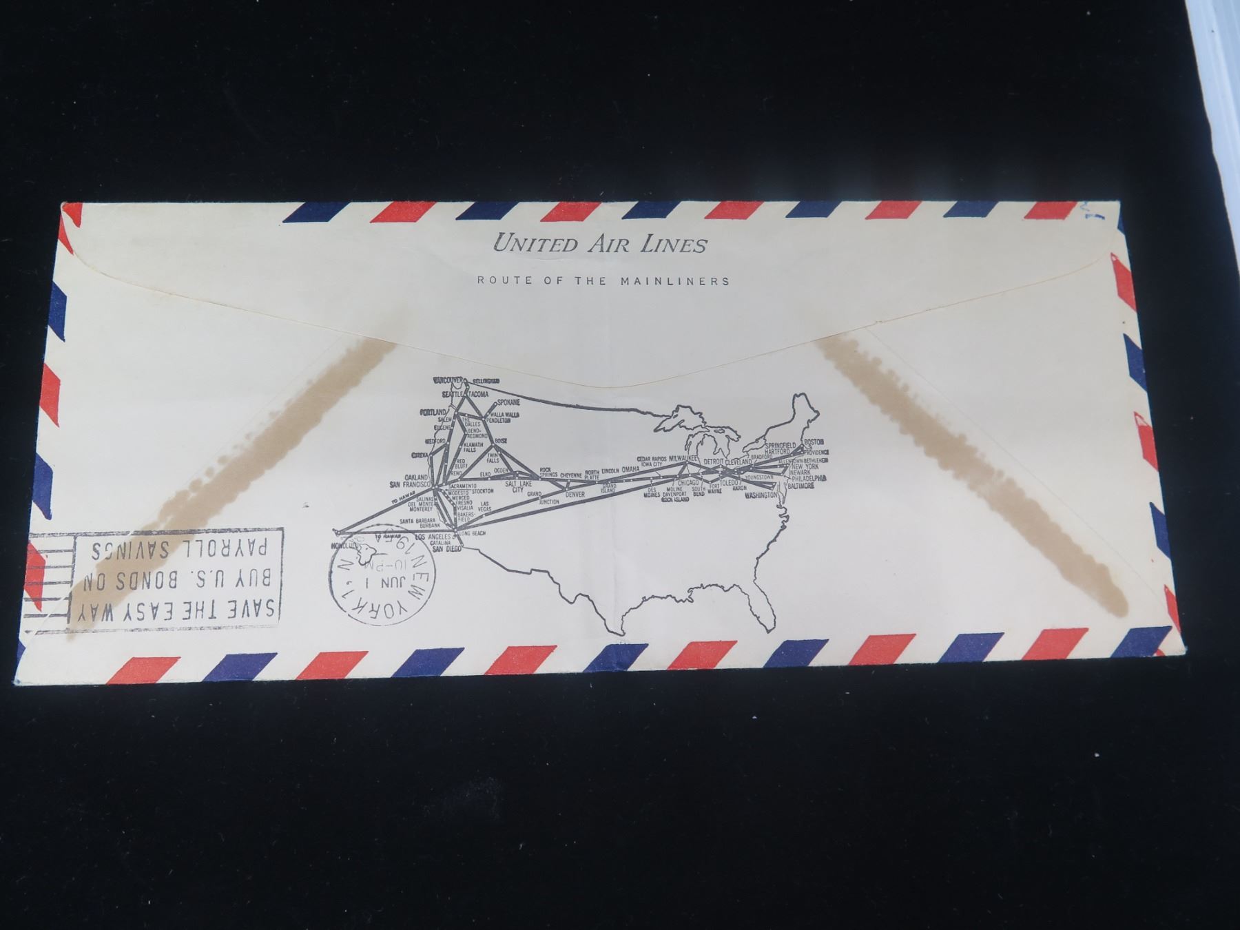 Qty 3 Envelopes: First Flight DC-8 Jetliner 1958, First Non Stop 1954 ...