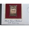 Image 2 : Rhode Island Statehood 200th Anniversary Gold Stamp Replica