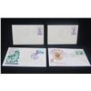 Image 1 : Qty 4 Envelopes: 2 First Day Hawaii Stamp 1937, Women's Education & Minnesota Statehood