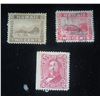 Image 1 : Qty 3 Collectible Hawaii Stamps: Elua Keneta & 2 @ Two Cents Sailing Scene - 1 Stamped