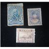 Image 1 : Qty 3 Collectible Hawaii Stamps: Republic Internal Revenue, Elua Keneta Stamped Provisional Govt. 18