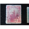 Image 2 : Qty 3 Collectible Hawaii Stamps: Hawaiian Islands Postage & 2 Crest w/ Warriors One Cent