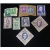 Image 1 : Qty Approx. 10 Collectible Stamps: Monaco, Norge, Romina, Eire, US Postage Misc Value, etc