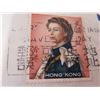 Image 10 : Qty 5 Envelopes w/ Stamps: Queen Elizabeth, Taiwan, Hong  Kong