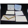 Image 8 : Qty 6 Envelopes w/ Stamps: Queen Elizabeth, Europa, Republique Francaise, Sverige, Hong Kong, etc