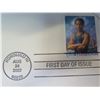 Image 5 : Duke Paoa Kahanamoku First Day of Issue Stamp Aug 24, 2002 in Scenic Cover