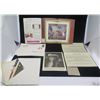 Image 1 : Multiple Artwork: Peaceable Kingdom Nations at Rest w/ Event Invitation, American Artist Perillo Bio