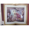 Image 3 : Multiple Artwork: Peaceable Kingdom Nations at Rest w/ Event Invitation, American Artist Perillo Bio