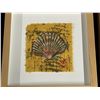 Image 2 : Qty 3 Framed Carrie Lee Brady Scallop Shell "Gyotaku" Prints, Signed w/ Maker's Mark & COA