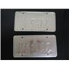 Image 2 : Qty 2 California License Plates SAMPAN Oct 2010