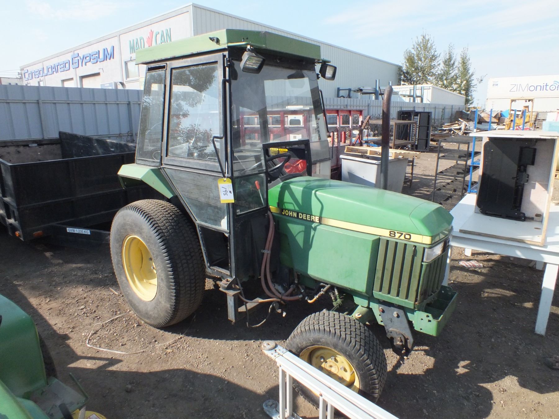 87 Tractor John Deere 870 Tractor