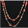 Image 2 : Lidded Wood Trinket Box w/ Necklace DW 240