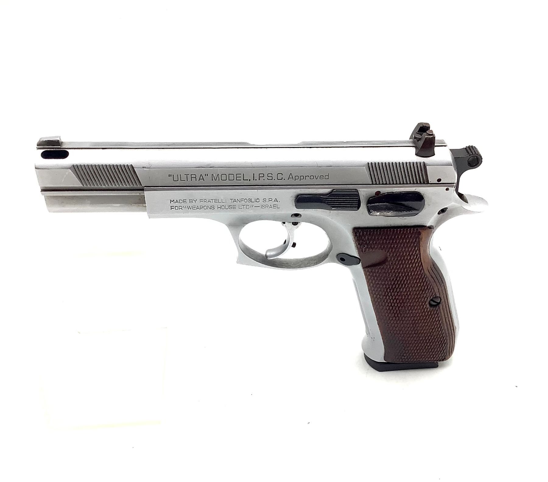 Tanfoglio Ultra Model IPSC Approved Semi Auto Pistol 9mm 4 75 Ported tanfoglio-ultra-model-ipsc-approved-semi-auto-pistol-9mm-4-75-ported
