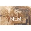 Image 1 : Donkey Wagon "Typical Mexican Water Cart" Southwest Texas Photo Postcard