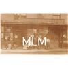 Image 1 : People Gathered at Store Front Moxie Sign Brewer, Maine Photo PC