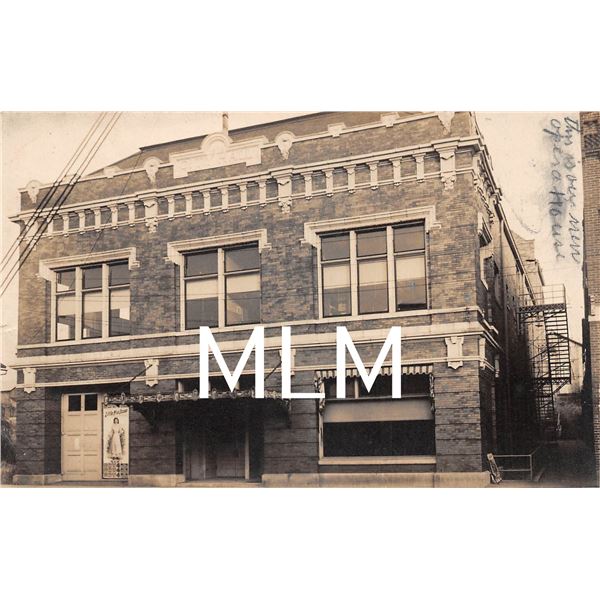 Opera House "Little Miss Susan" Poster Loudonville, Ohio Photo Postcard