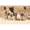 Image 1 : American Indian Family Gathered Real Photo Postcard