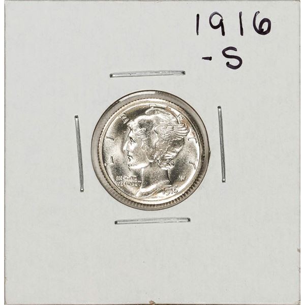 1916-S Mercury Dime Coin