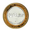 Image 2 : .999 Silver Aladdin Resort Casino Las Vegas, NV $10 Limited Edition Gaming Token