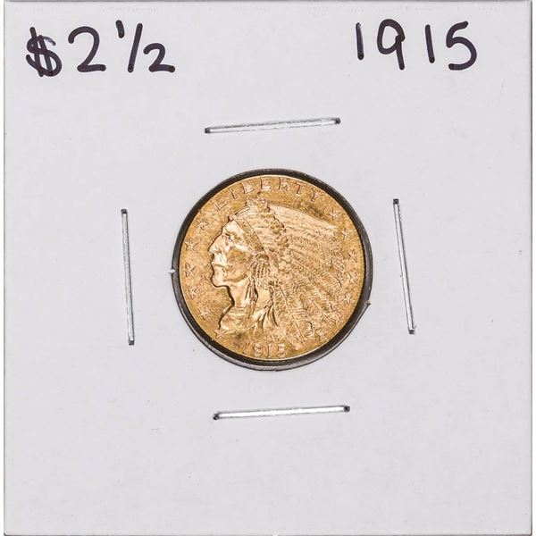 1915 $2 1/2 Indian Head Quarter Eagle Gold Coin
