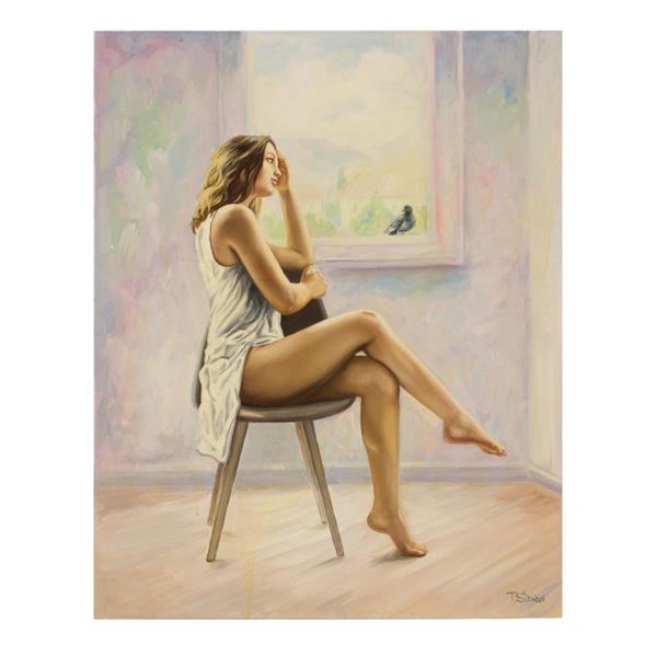Taras Sidan "Raffaella" Limited Edition Giclee On Canvas