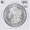 Image 1 : 1892-CC $1 Morgan Silver Dollar Coin