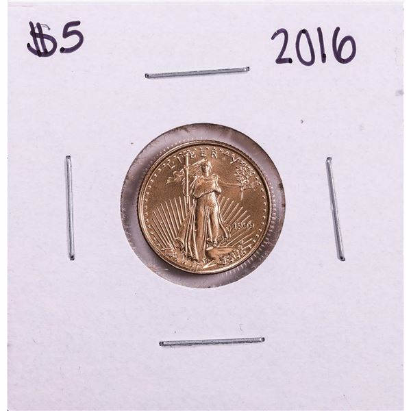 2016 $5 American Gold Eagle Coin