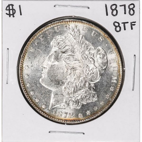 1878 8TF $1 Morgan Silver Dollar Coin