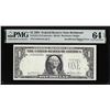 Image 1 : 1981 $1 Federal Reserve Insufficiant Inking Error Note PMG Choice Uncirculated 64EPQ
