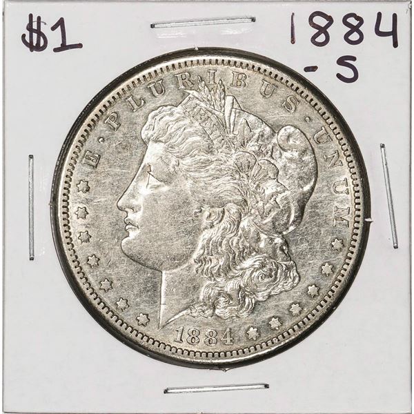 1884-S $1 Morgan Silver Dollar Coin