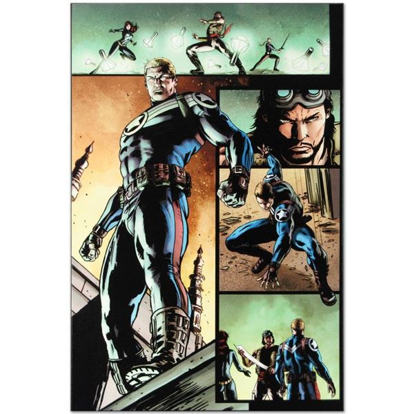 Marvel Comics "Hulk #43" Limited Edition Giclee On Canvas