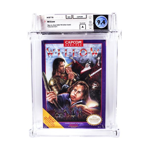 Willow NES Nintendo Sealed Video Game WATA 9.4/A